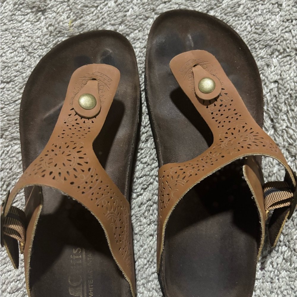 Brown Leather Sandals